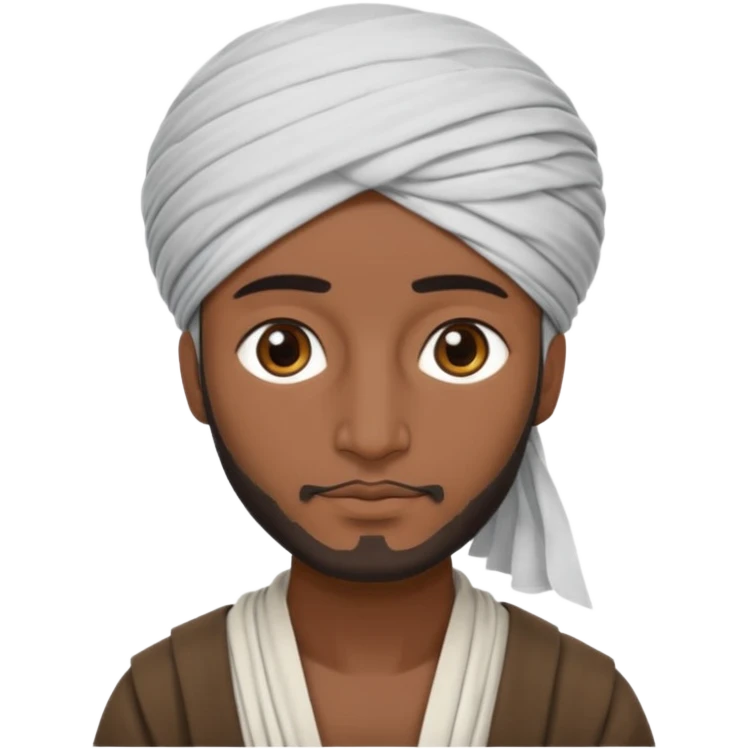 Pashtun man with turban emoji