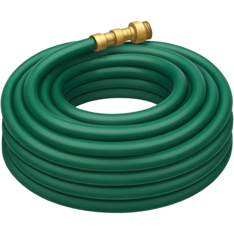 water hose dark green  emoji