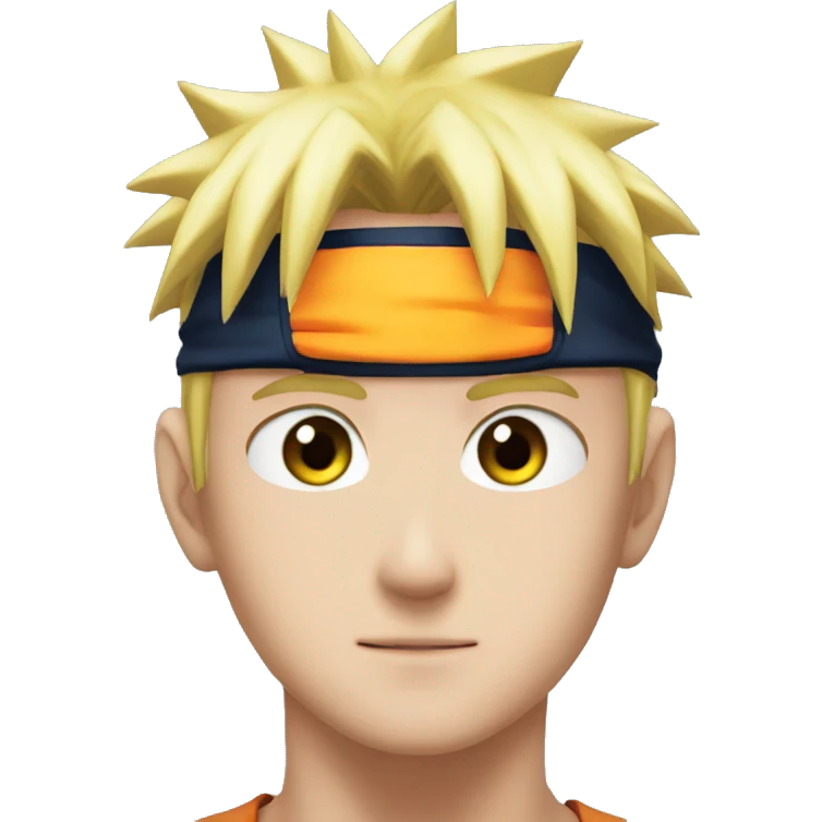 Naruto having saringan eye emoji