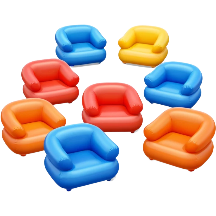 inflatable chairs emoji