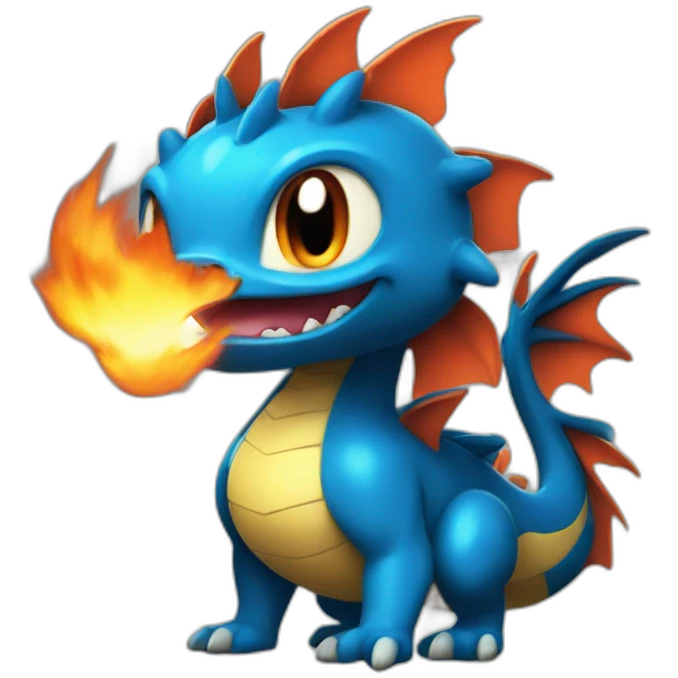 Dracaufeu pokémon emoji