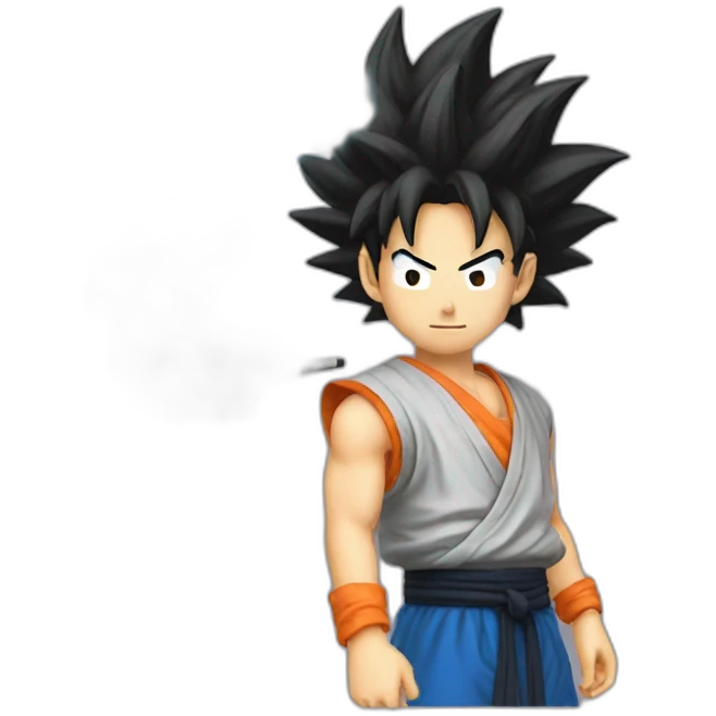 Sangoku vaping emoji