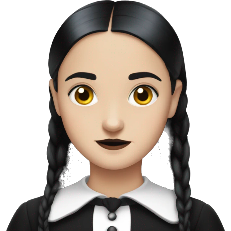Wednesday Addams emoji