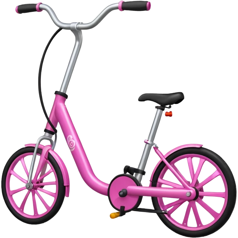 pink bike pump emoji