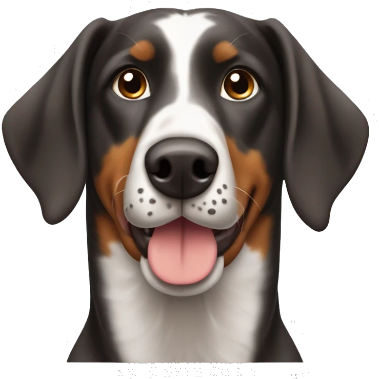 German pointer and dachshund and Australian Shepard  emoji