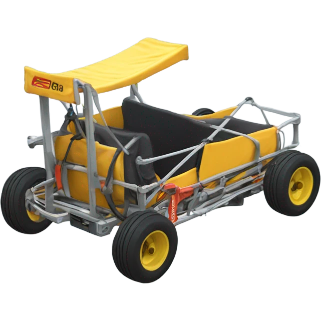 harness racecart side view emoji
