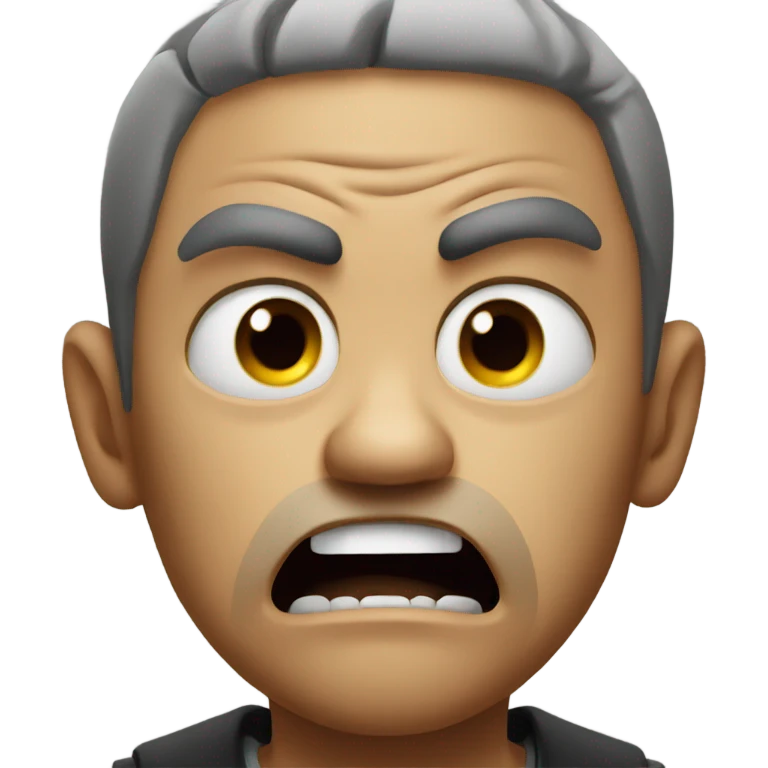 Angry emoji