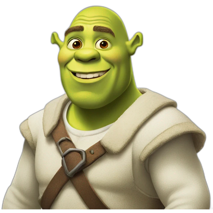 white-shrek emoji