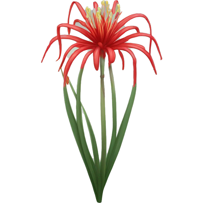 red spider lily emoji