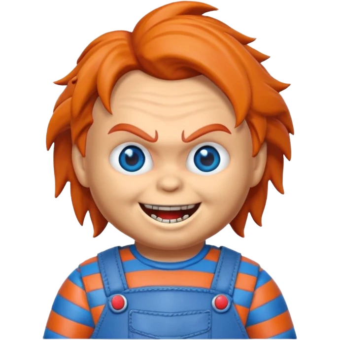 Un emojin de chuky emoji