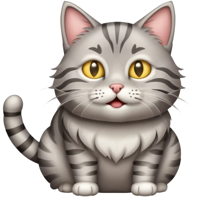 Кот пердун emoji