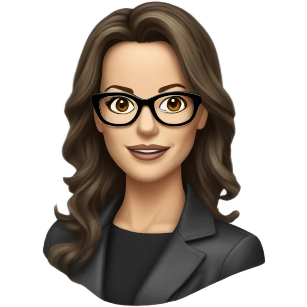 Kate Beckinsale with glasses  emoji