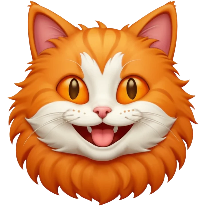 cat cracking up emoji