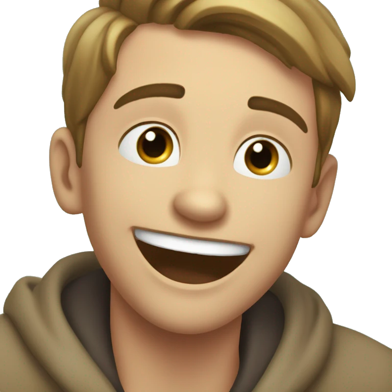  expression of happiness but the smile isn’t that Big because the person is a bit shy and embarrassed even though they are really happy they are not used to the compliment ￼ emoji