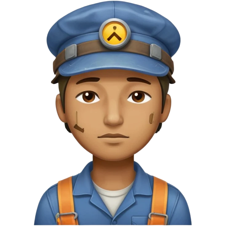 Спящий машинист emoji