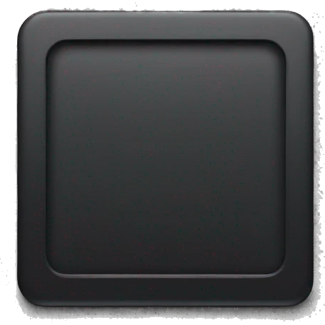 Black square with the text "Empty Queue" written in the middle emoji