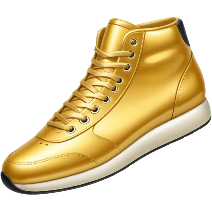 золотой кроссовок emoji