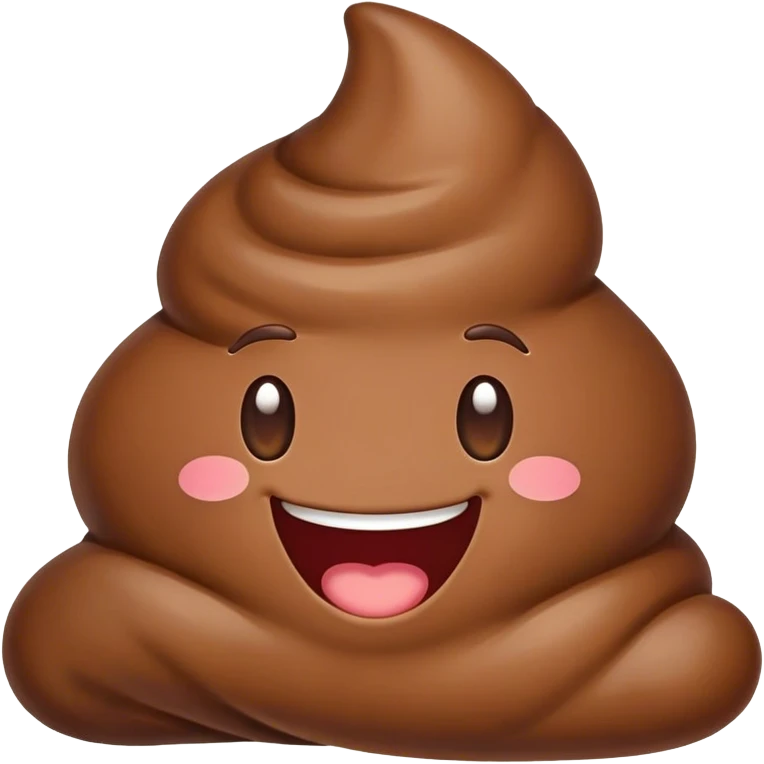 create emoji of poop  emoji