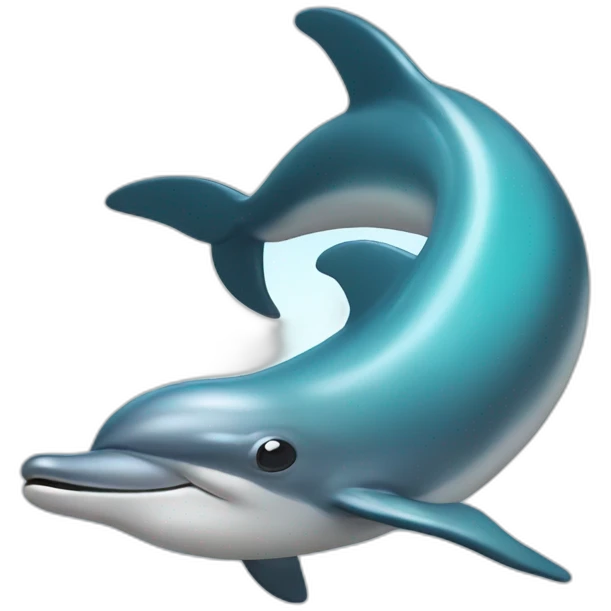 swimming dolphin emoji