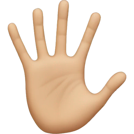 hand emoji