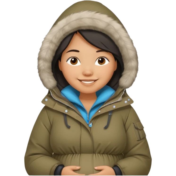 pregnant inuit woman emoji