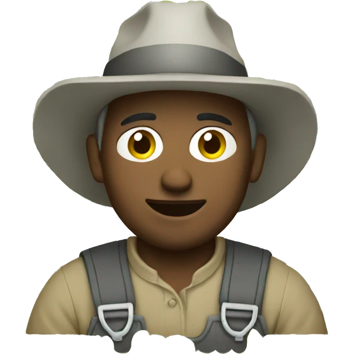 white farmer working field emoji