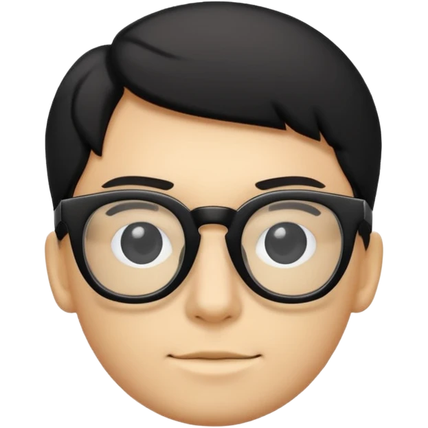 black glasess  emoji