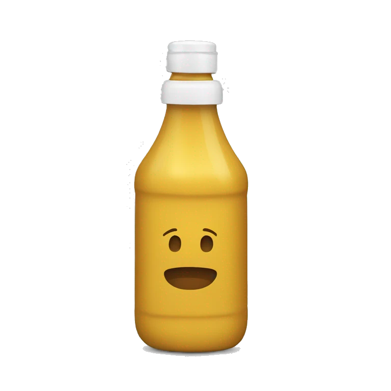 Mustard bottle emoji