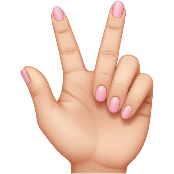 Like the middle finger flipping off emoji but with the pinky finger only (pinky finger flipping off) only the pinky finger sticking up emoji