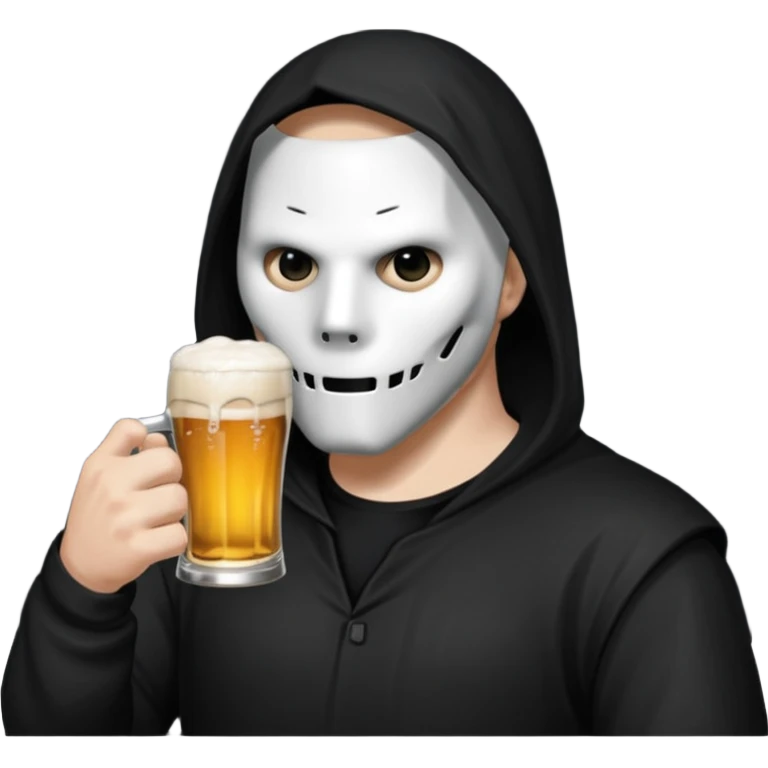 angerfist drink a beer emoji