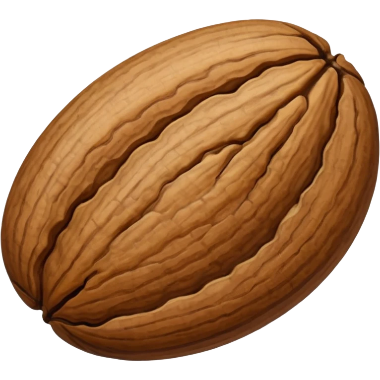 walnut seed of the walnut tree. no face! emoji