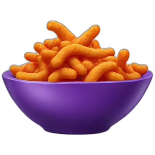 Hot cheetos emoji