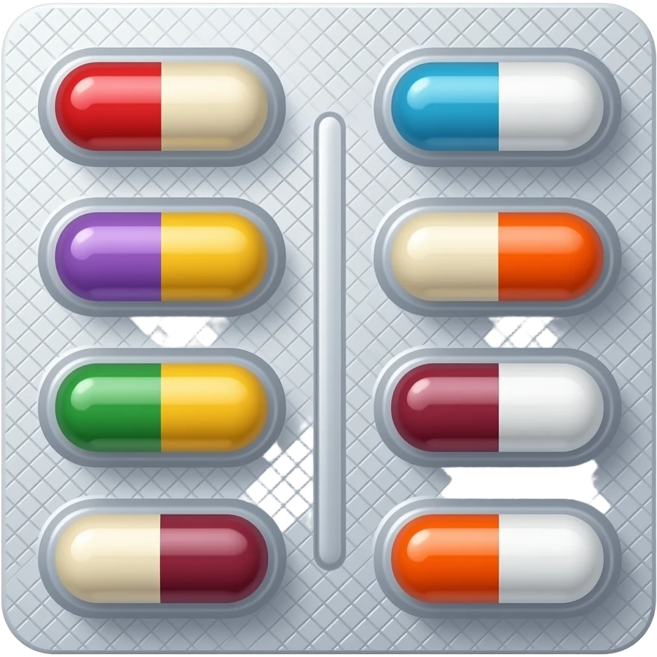 Pills from a pharmacy emoji