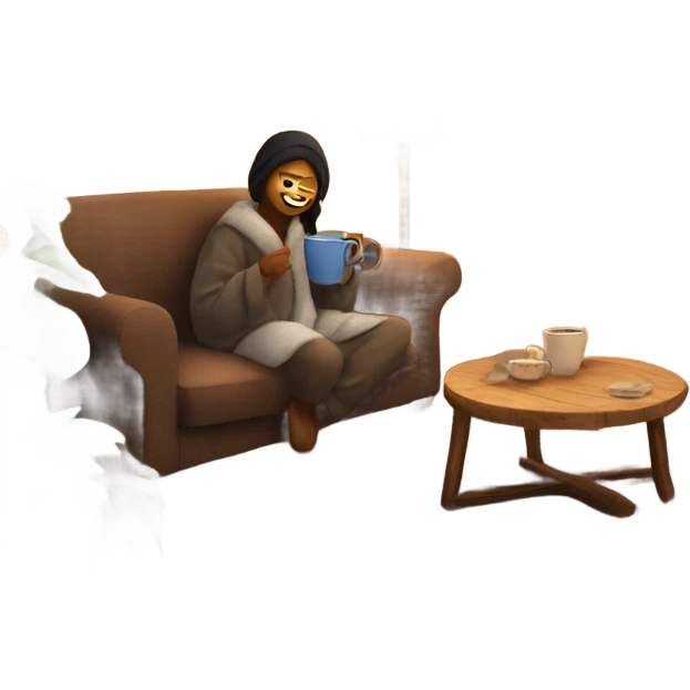 Warm inside emoji