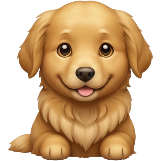 Golden retriever  emoji