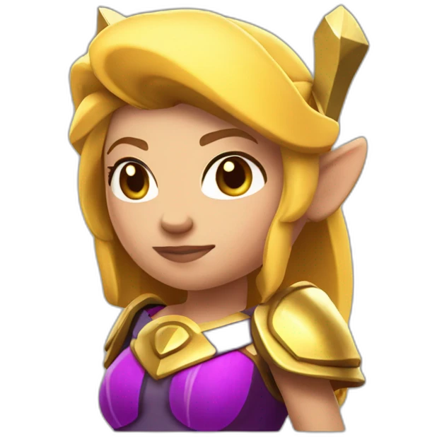 clash of clans archer queen emoji