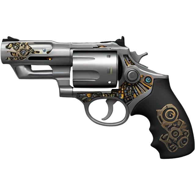 sci fi revolver emoji