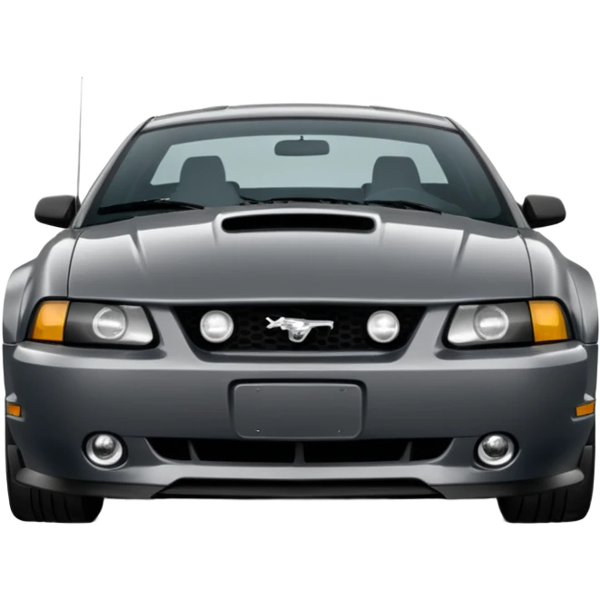 Dark Grey 2003 mustang gt emoji emoji