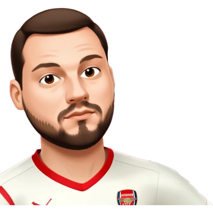 Me in an FC Arsenal Football Kit  emoji