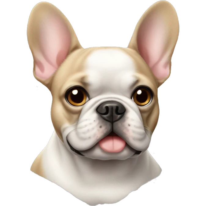 French bulldog emoji