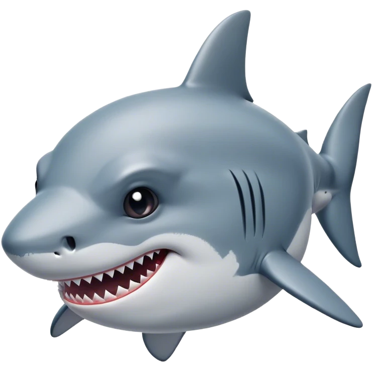 sad shark emoji