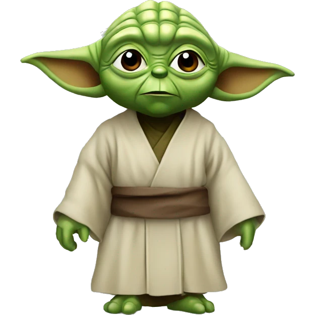 yoda using AI emoji