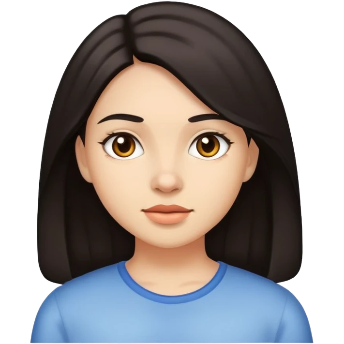Nah çeken kız  emoji