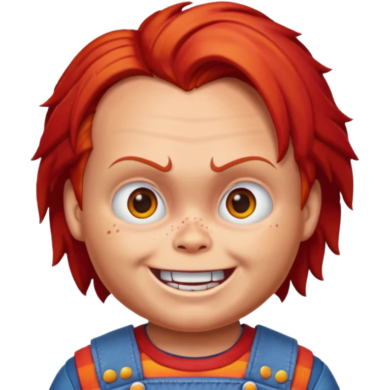 Un emojin de chuky emoji