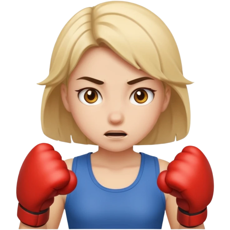 girl fighthing emoji