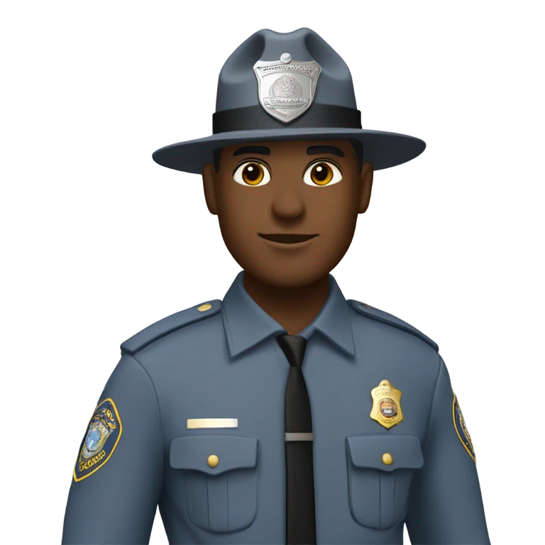 South Carolina state trooper emoji