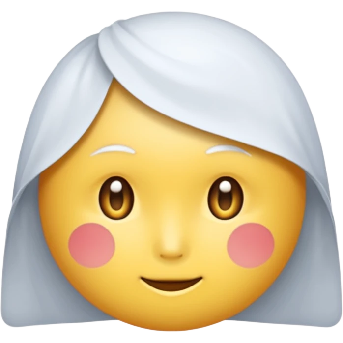 白色奶牛貓可愛 emoji