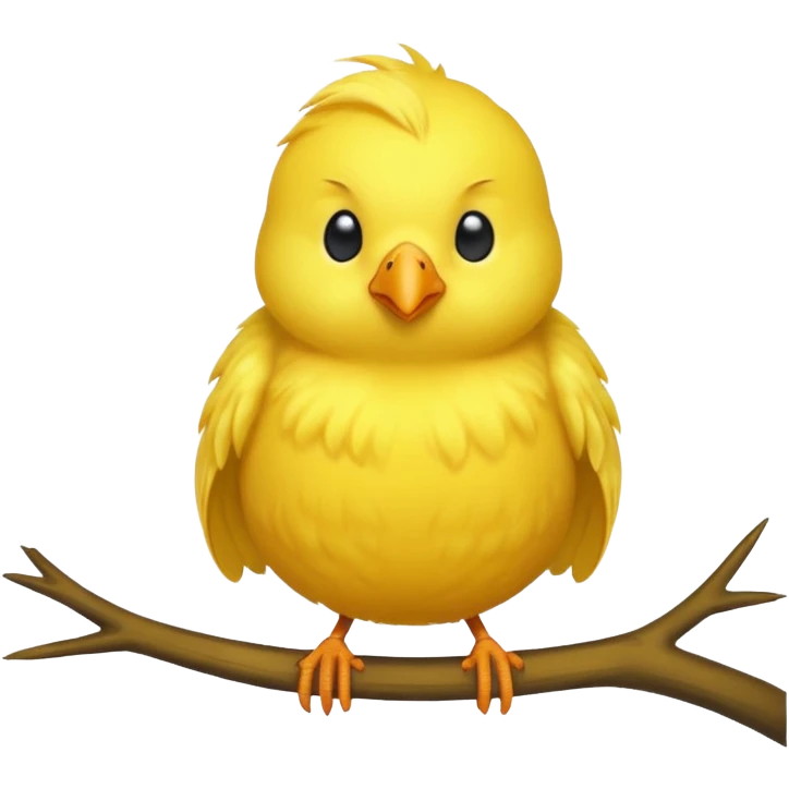 yellow bird emoji