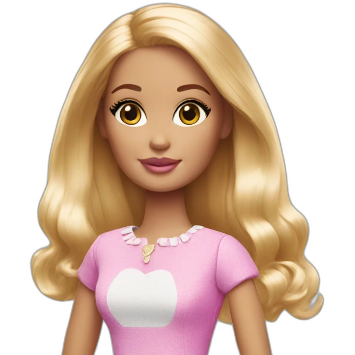 Doll Barbie emoji