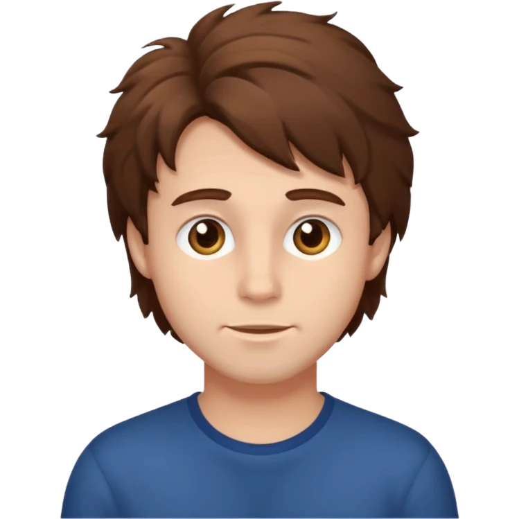  fluffy hair man emoji